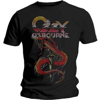 Ozzy Osbourne Classic Snake Shirt – Black, S