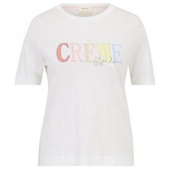 Loose Fit Shirt Patch Cream Style