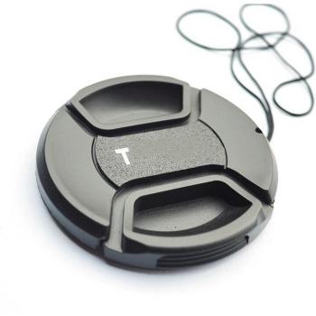 62mm Center Pinch Snap-on Front Lens Cap for Tamron DSLR