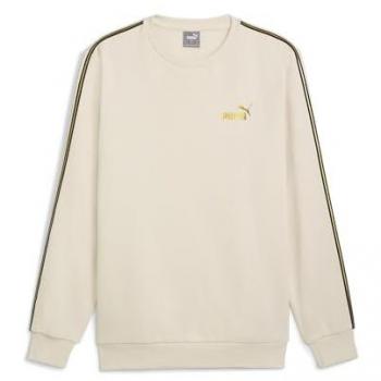 PUMA Sweatshirt mit Label-Print Herren
