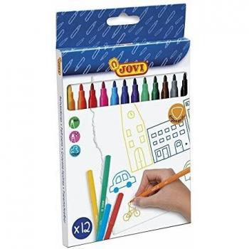 Jovi 12 Colored Felt-Tip Pens