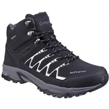 Cotswold Abbeydale Mid Damen-Wanderschuhe – Schwarz, EU 47.5 (UK 12)