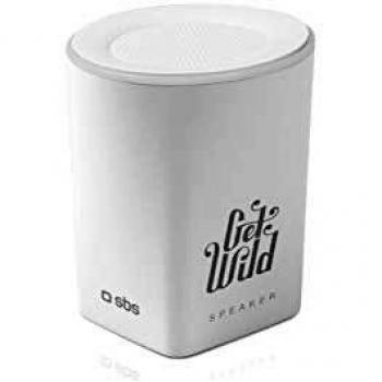 SBS TTMONOSPEAKERBTW Altavoz portátil 3W Blanco