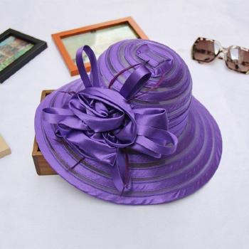 Sombrero Boda Glamour Floral
