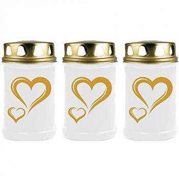 Grabkerze 3er Pack