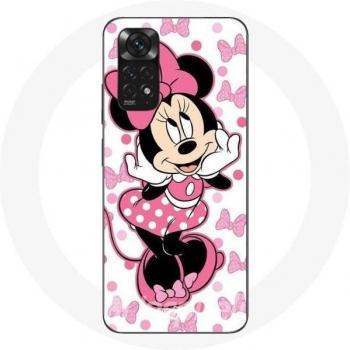 Maniacase Minnie Mouse Rose pour Xiaomi Redmi Note 11S 4G