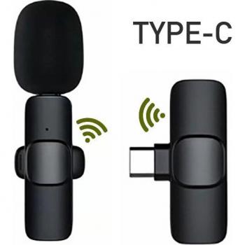 Wireless Clip-On Microphone for Huawei, Xiaomi, Samsung