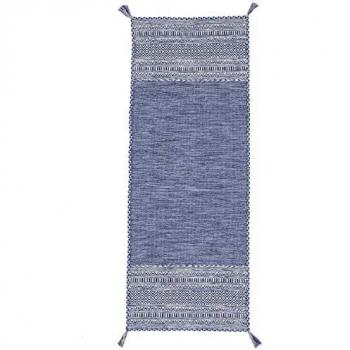 Azizi Classic Blue Striped Rug
