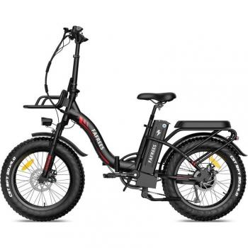 Fafrees F20 Max: Bicicleta Eléctrica con Motor 500W, Batería 1080Wh y 110 km de recorrido – Negro