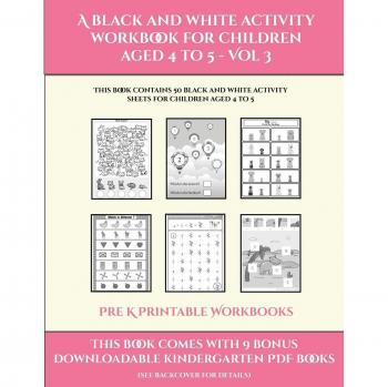 Pre K Printable Workbooks
