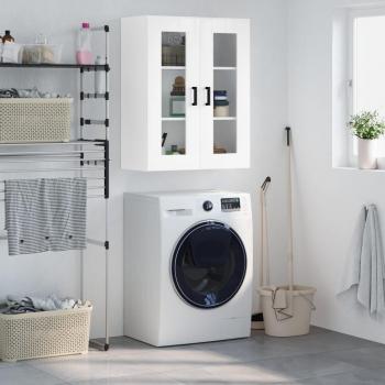Mobile a muro bianco lucido 69,5x34x90 cm – Wit