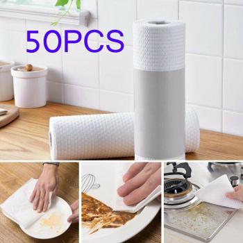 50PCS Super Absorbent Dish Cleaning Towels