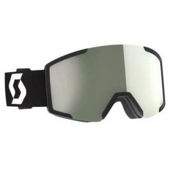 Maschera da sci Scott Shield AMP Pro nera/bianca