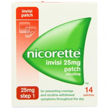 Nicorette Step 1 Nicotine Patch 25 mg, 14 Count