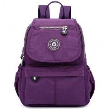 Bolso Adolescente Nylon con Motivo Botánico