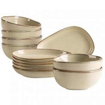 Mäser Cordelia Snacking‑Set – Keramik, Sandoptik