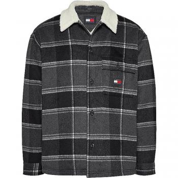 Tommy Jeans Check Sherpa Overshirt