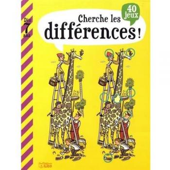 Livre jeux cherche differences