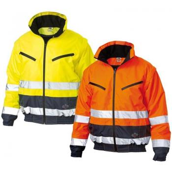 Siggi Bomber Naranja de Alta Visibilidad