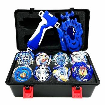 Set de Juguetes Bayblade Burst 8 Piezas con Arena y Lanzador