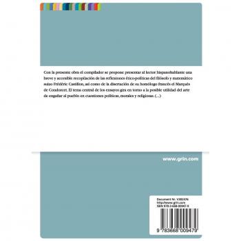 El arte del engaño en el arte de gobernar: dos ensayos de Castillon y Condorcet: Introducción, notas y versión al castellano
