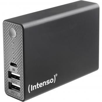 Intenso Powerbank ST10000 Soft Touch externes Ladegerät (10000mAh) für Digitalkamera