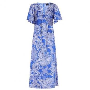 Dreimaster Lila Damenshirtkleid, Größe XS