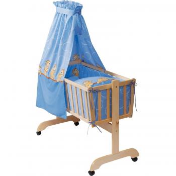 Baby‑Wägeplatten Holzblau – 40 x 90 cm