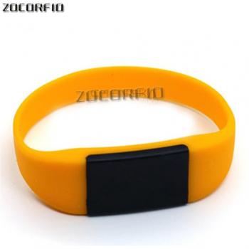 RFID‑Silikonarmband mit 13,56 MHz UID (MF1K S50)
