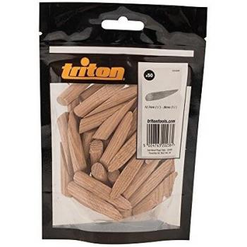 Triton 50-Piece Oak Wood Plug Set