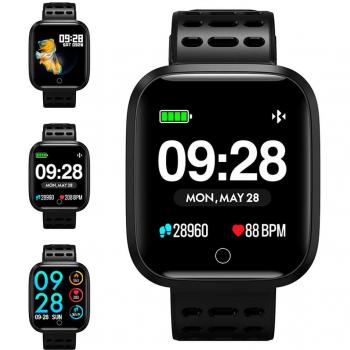 KUNGIX Wasserfestes Fit-Tracker‑Handgelenk – Android/iOS Kompatibel