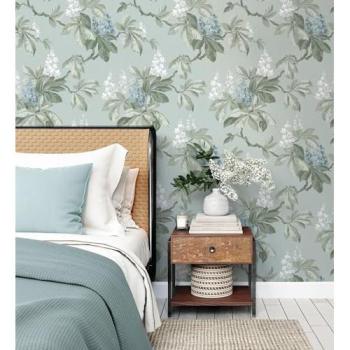 Serenidad Floral – Papel Pintado 10 m × 0,52 m