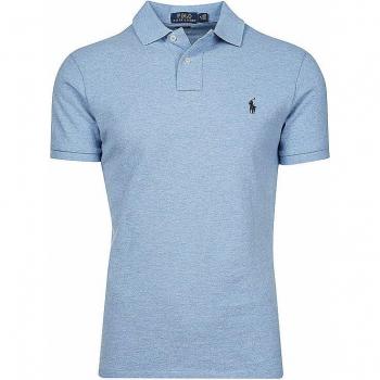 Polo Manches Courtes Ralph Lauren Bleu Ciel S