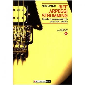 Riff arpeggi strumming per chitarra elettrica Electric Guitar