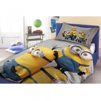 Dual‑Side Funda Nordica Minions Bedding – 160 cm