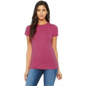 Tee Rosa Bella+Canvas Lady Chic