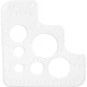 Leather Craft Circle Template