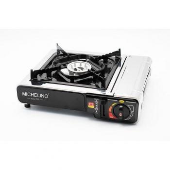 Outdoor-Kochsystem Michelino: Gasgrill, Tragetasche, 8 Kartuschen