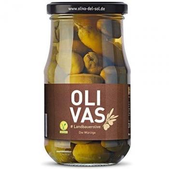 OLIVAS Natur-Oliven mit Fenchel / 220 g