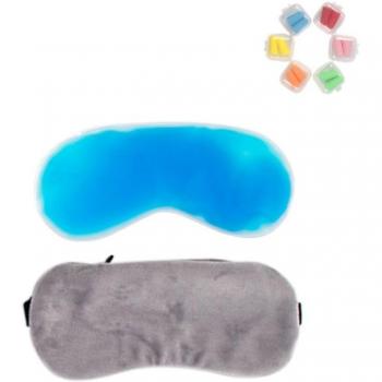 Masque de nuit unisexe en peluche avec bandeau E65F