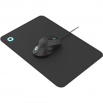 Kit Mouse Cablato Platinet PMOM010 e Tappetino Nero
