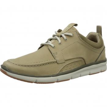 Clarks Orson Bay, Scarpe Sportive Basse Uomo, Beige (Sand Nubuck)