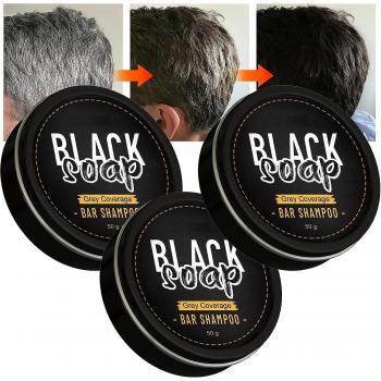 Jabón Natural para Oscurecer Cabello Gris