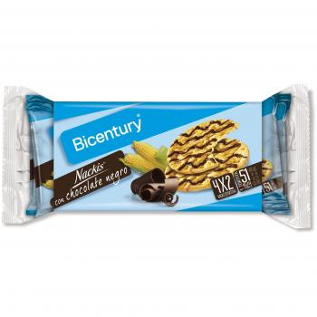 Tortitas Maiz con Chocolate Negro Eco 90g Bicentury