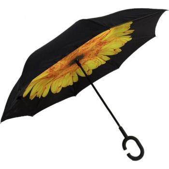 Self-Standing Reverse Folding Umbrella