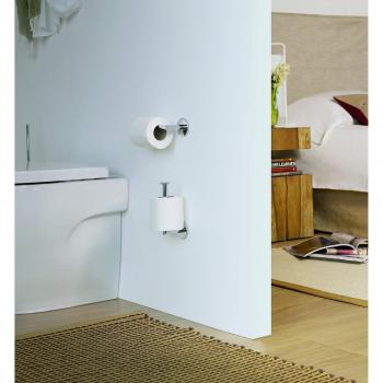 Duo Round Porte-papier Toilette Chrome – Cosmic