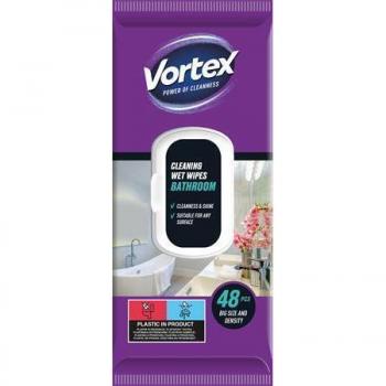 Vortex Feuchttücher, Bad‑Set – 48‑Stück