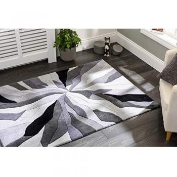 Teppich Infinite Splinter Grau 120 × 170 cm – Wohnungsdeko