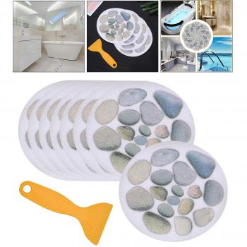 8 Pcs Large Round Anti-Slip Floor Decals