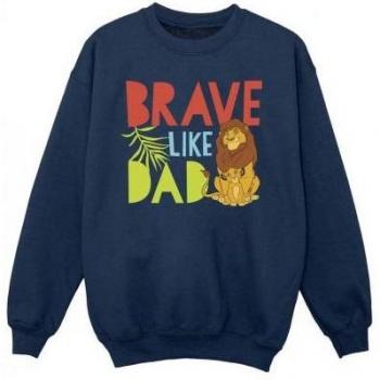 Brave Like Dad Kinder-Sweatshirt von Disney, 5–6 Jahre, weiß – Der König der Löwen